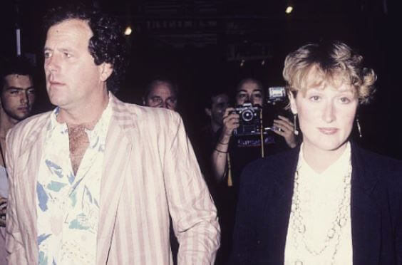 Don Gummer with his wife Meryl Streep in their old days.